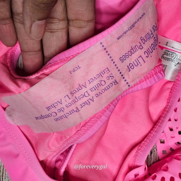 NWT Girl's Pink Tankini XS 3 pieces - Picture 7 of 7